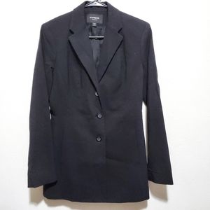 Express Stretch Women's Long Blazer Coat [2]